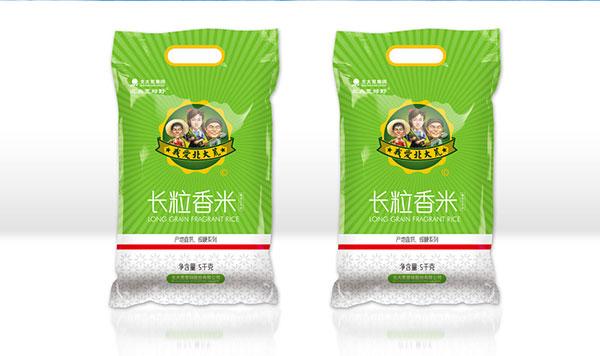 我愛(ài)北大荒系列大米包裝設(shè)計(jì)·農(nóng)產(chǎn)品包裝設(shè)計(jì)