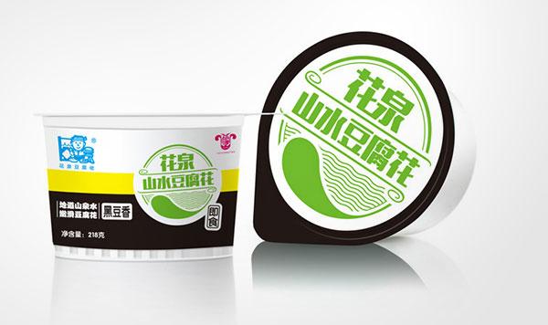 花泉山水豆腐包裝整合設(shè)計