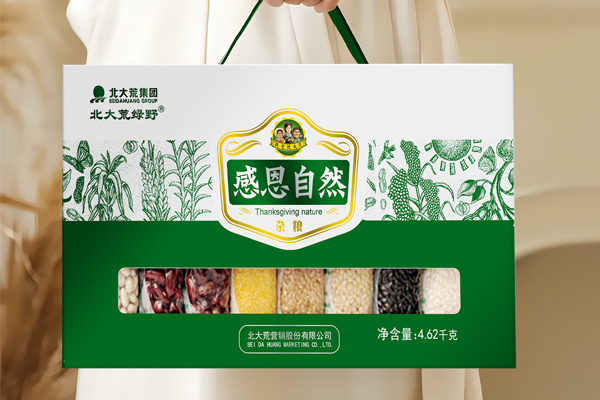 北大荒雜糧禮盒設計