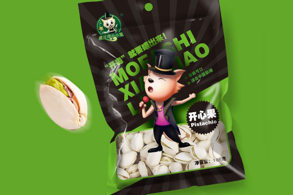 可愛堅果包裝設計分享