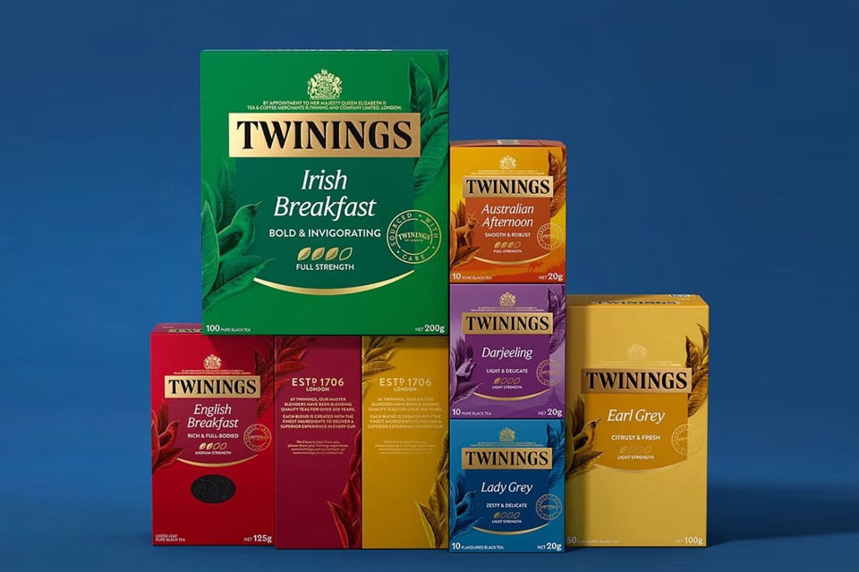 ?川寧茶（TWININGS）多元風味系列包裝設(shè)計說明